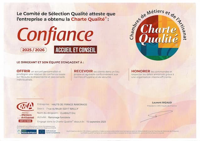 Charte Qualité Confiance Accueil et Conseil 2025/2026