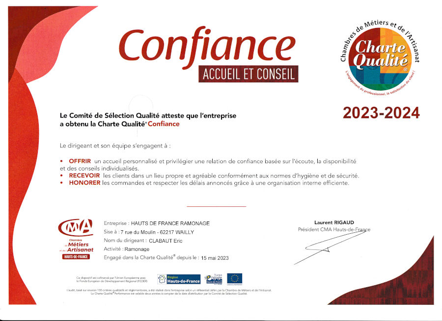 Charte Qualité 2023 - 2024